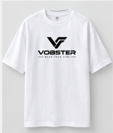 VOBSTER Oversized Logo Jersey T-Shirt | Wear Your Vibe